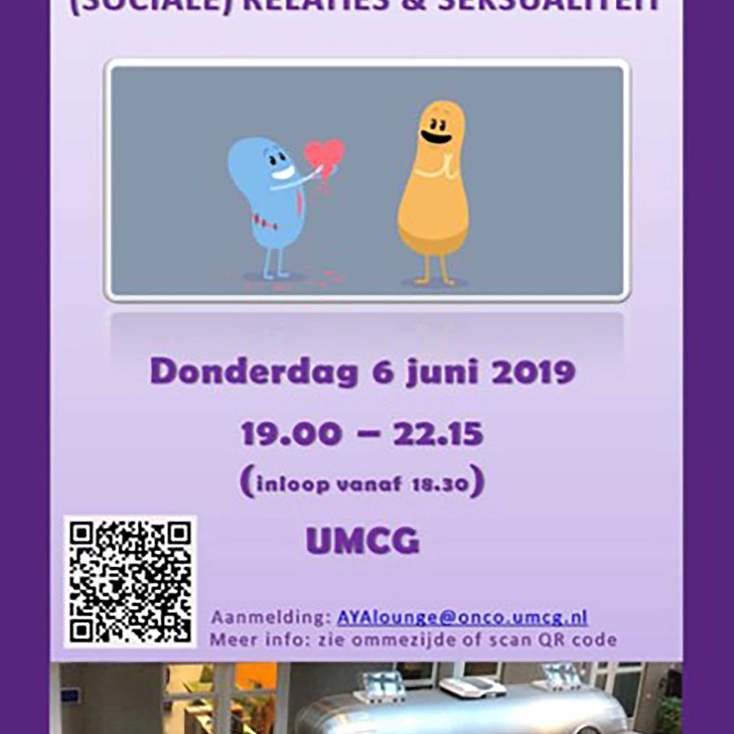 omgaan met kanker – sick and sex omgaan met kanker 6 juni in UMCG - sick and sex